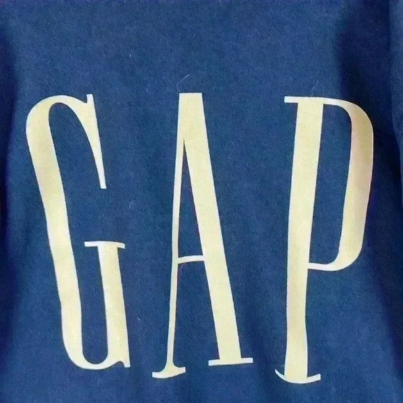 GAP Girls Sweatshirt Size XL Navy Blue Cotton/Polyester Blend Crew Neck - Picture 4 of 7